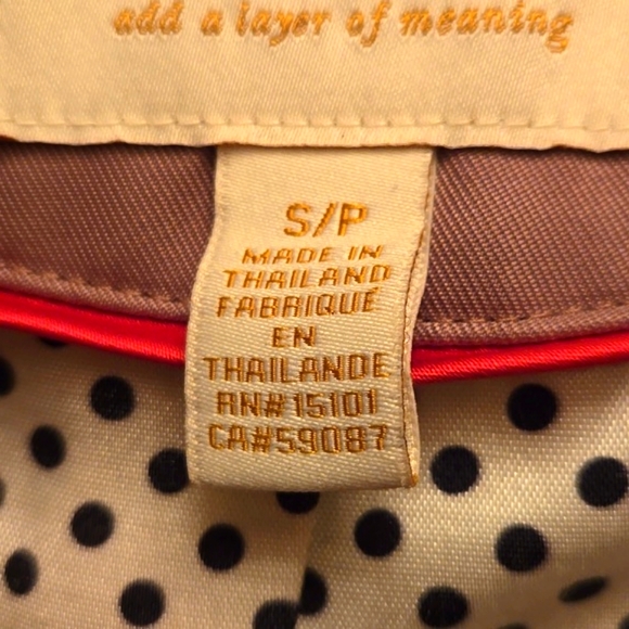 Kate Spade Taupe/Tan Hooded Jacket - Picture 7 of 10